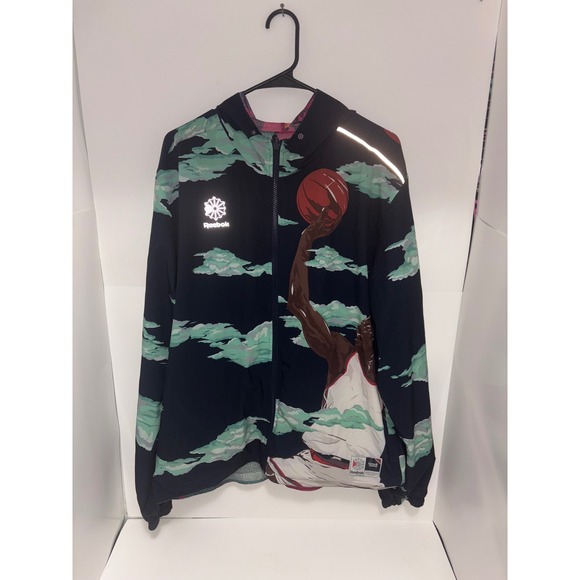Reebok Classic Lemar and Dauley Allen Iverson Basketball Jacket - Picture 1 of 4